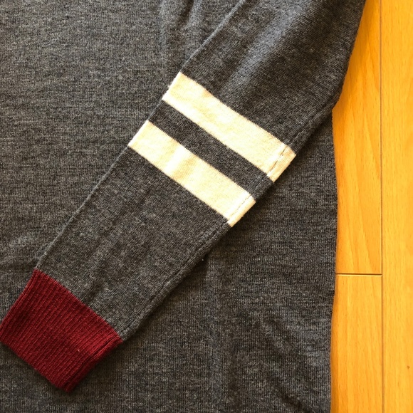 Madewell Wool First Draft Varsity Stripe Sweater - Picture 3 of 5